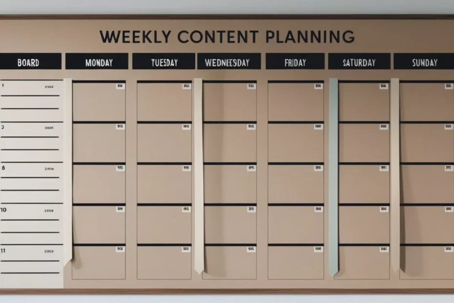 Planejamento semanal