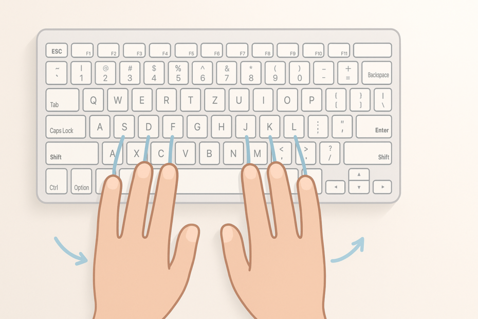 Digitação com os 10 dedos: guia completo