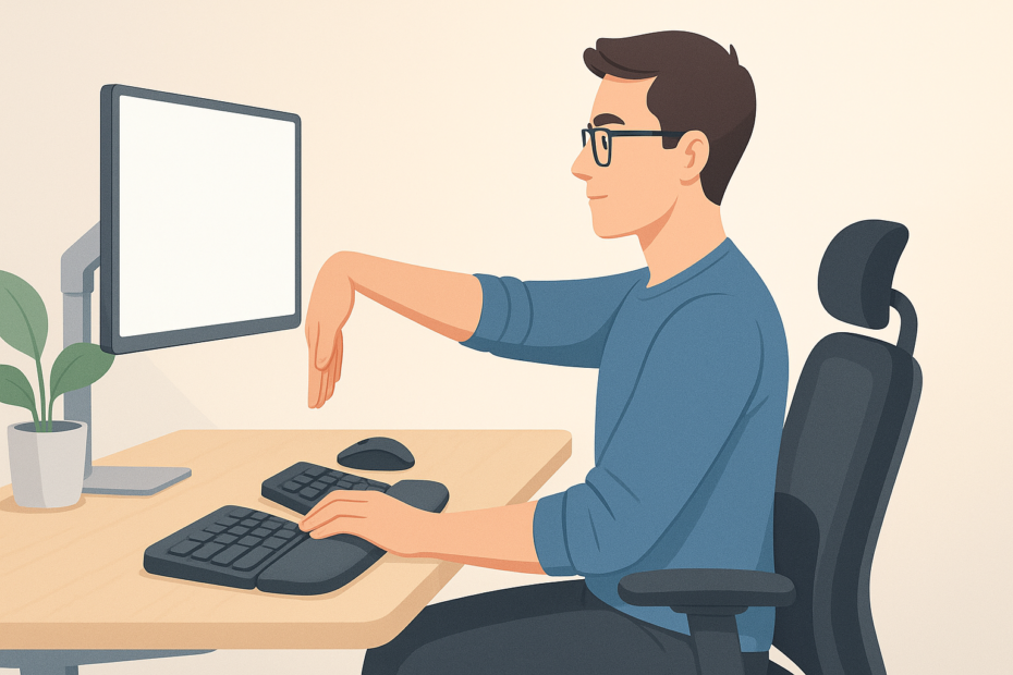 Como prevenir LER e DORT no home office