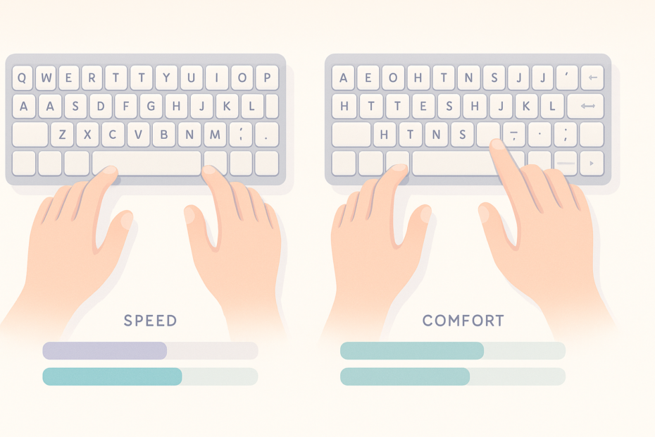 Dvorak vs QWERTY: qual teclado é mais rápido?