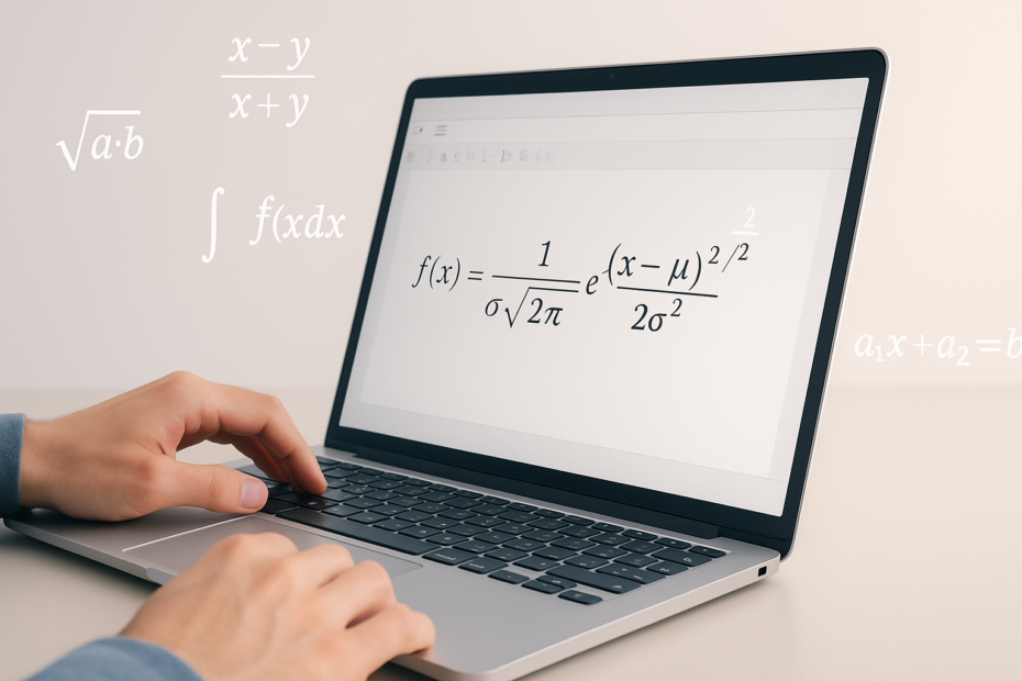 Como digitar fórmulas matemáticas no teclado: atalhos e ferramentas